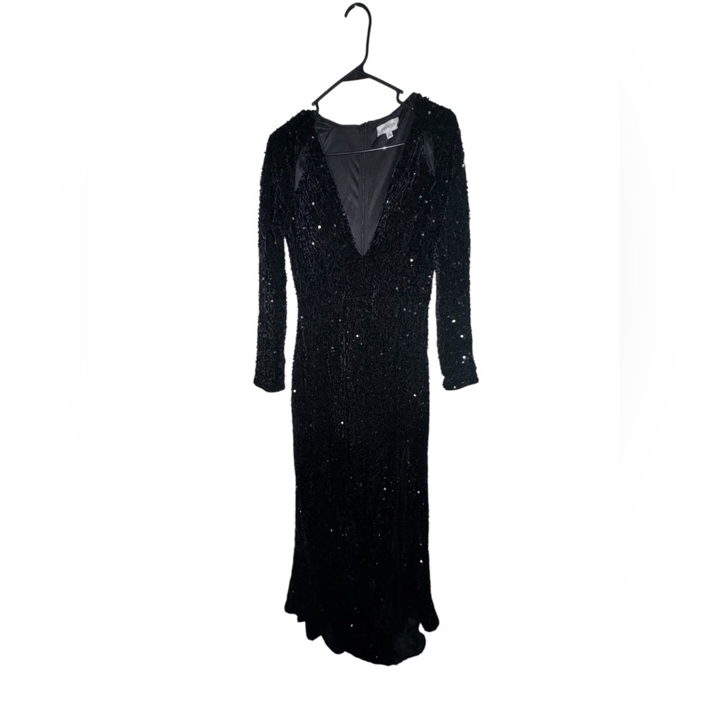 SHEIN Black Sequin Gown - Picture 6 of 8